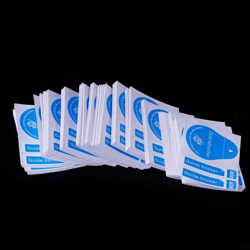 LCD Screens Camera Lens Tempered Glass Screen Cleaner Dust-absorber Cell Phone Dust Absorber Dust Papers Dust Removal Sticker Screen Cleaning Tool 7