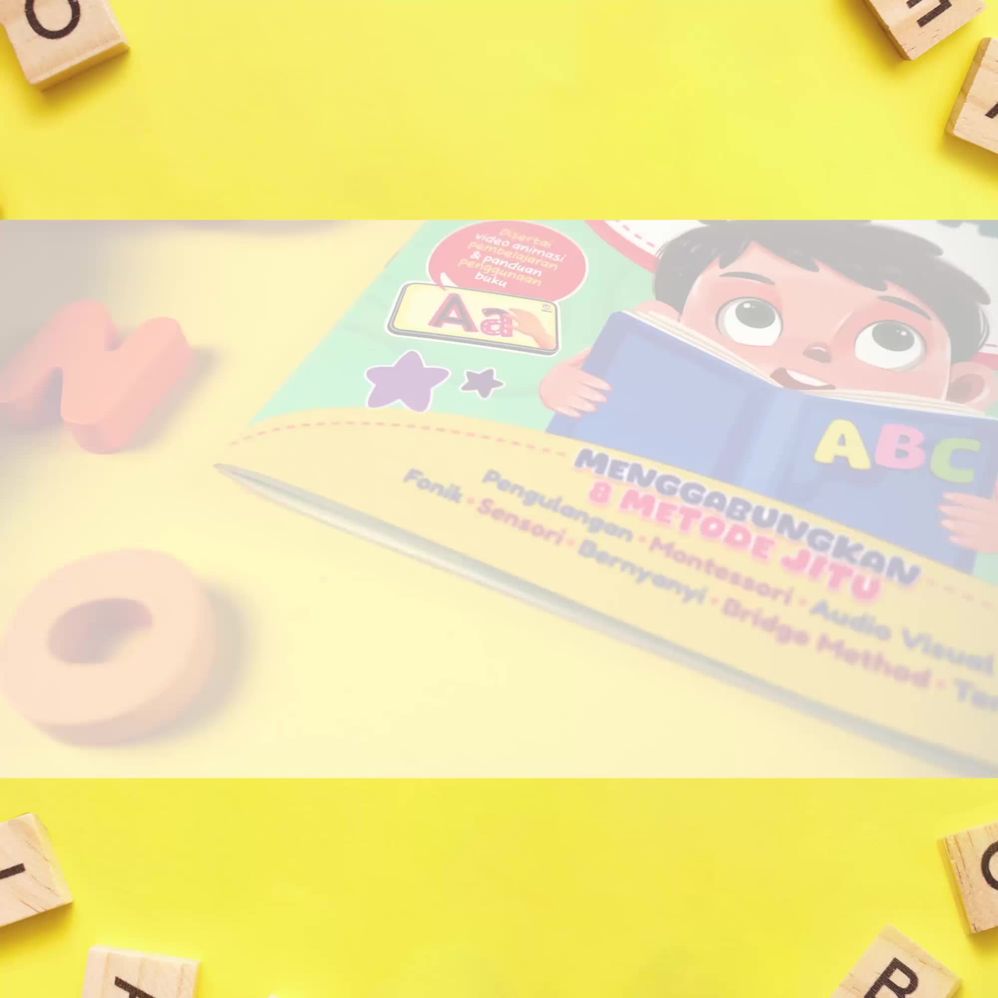 Buku Belajar Membaca Anak TK Metode Mengulang 1 Menit Jago Membaca Buku Cepat Membaca Anak 3+ Berwarna Lengkap Fullcolor