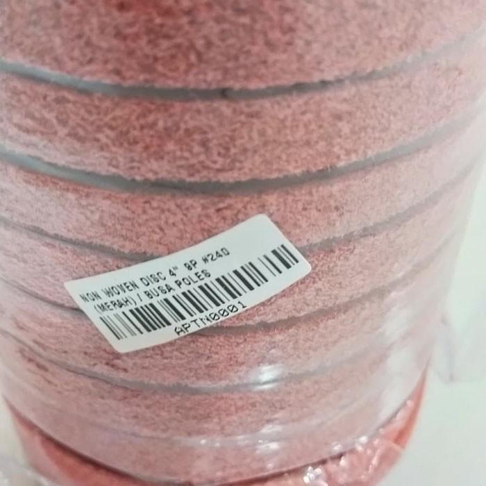 HL Non Woven Disc 4 Inch 9P Grit 240 Busa Poles JST 4