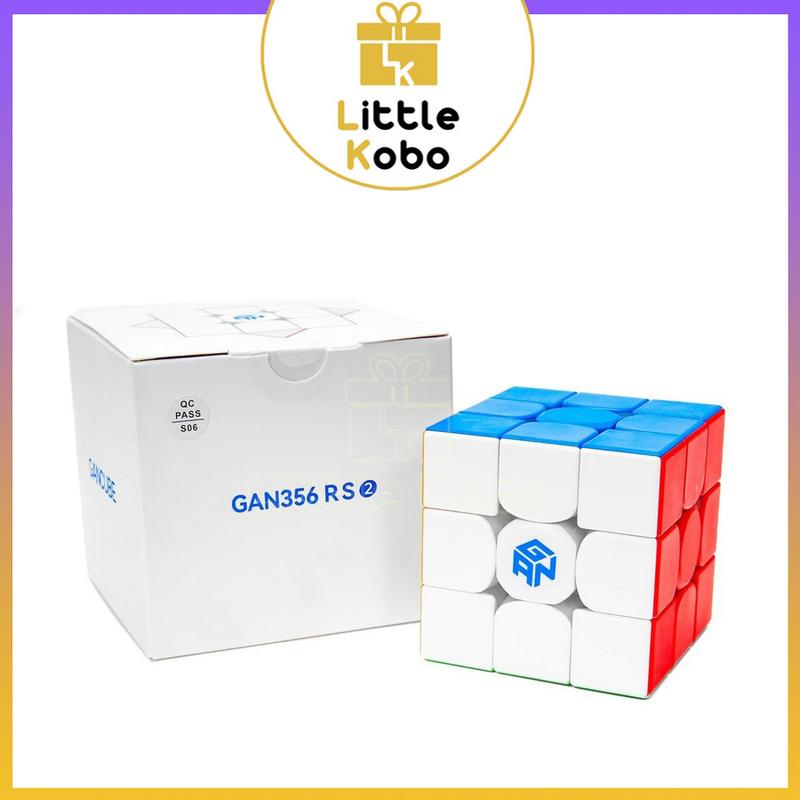   V2  Rubik Gan 356 RS2 3x3 Stickerless Rubic Gan356 RS V2 Rubic 3 Tầng Cao Cấp 3x3x3 Đồ Chơi Trí Tuệ Trẻ Em Toy 