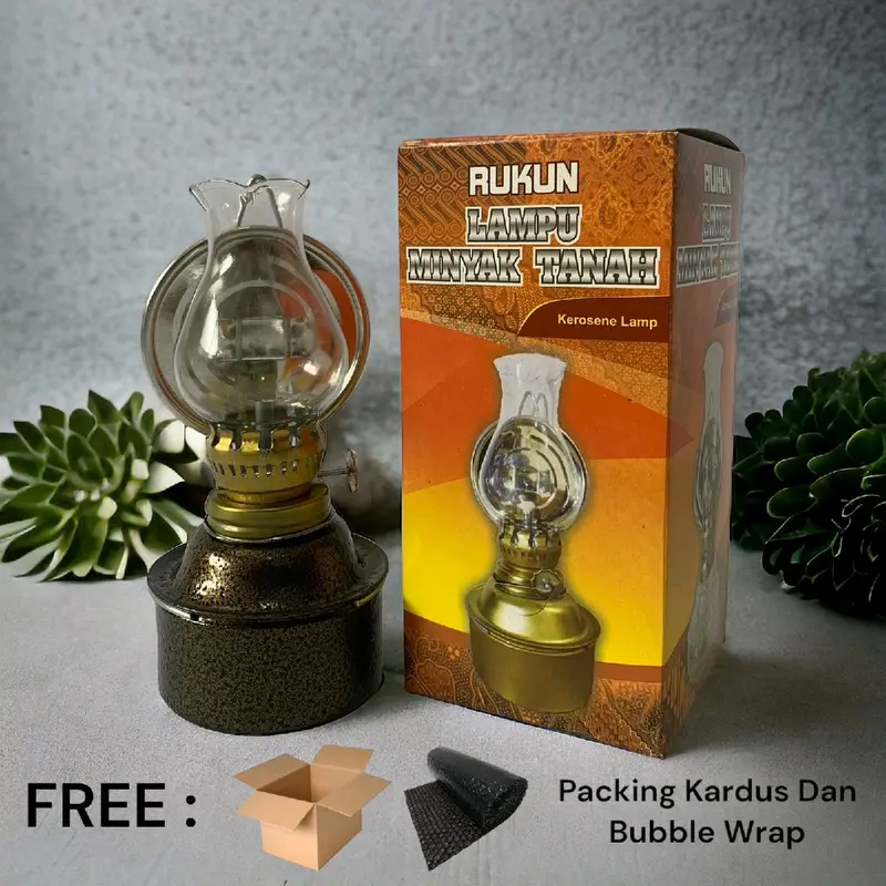 promo lampu kaleng unik bahan bakar minyak tanah 1