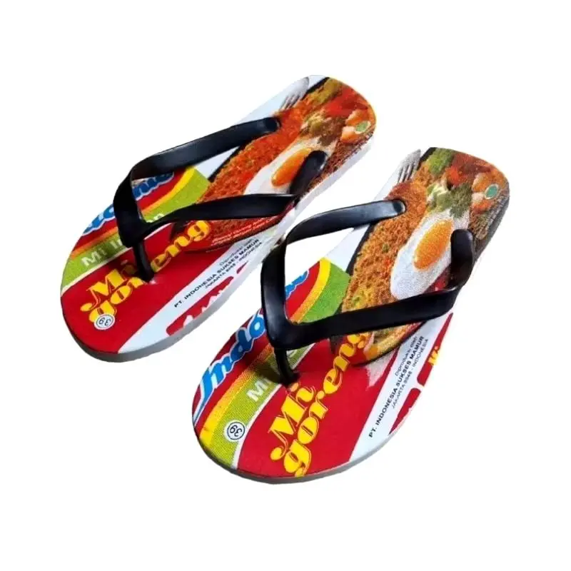 PUNCAK DISKON 5.5 (CPS) SANDAL PRIA DEWASA MOTIF MAKANAN MINUMAN Jepit 6