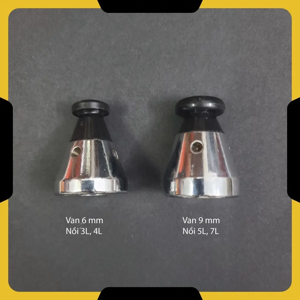 Van nồi áp suất gas 6mm-9mm, Van xả cho nồi 1 tay supor, nồi áp suất Liên Xô