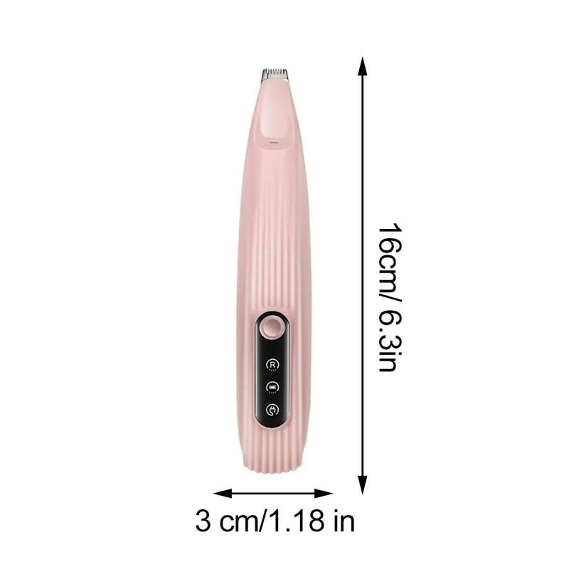 Product Introduction of Dog Cat Hair Foot Hair LED Rechargeable Pet Shaver Electric Clipper Tool Pet Supplies 12