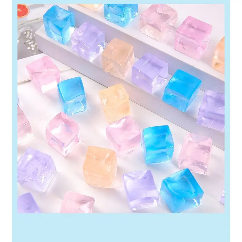 kreatif mainan jelly es batu / squishy slime mainan pelepas stres anak dan dewasa / souvenir 3