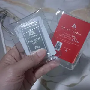 Perak Batangan Lotus Archi 50gram Fine Silver