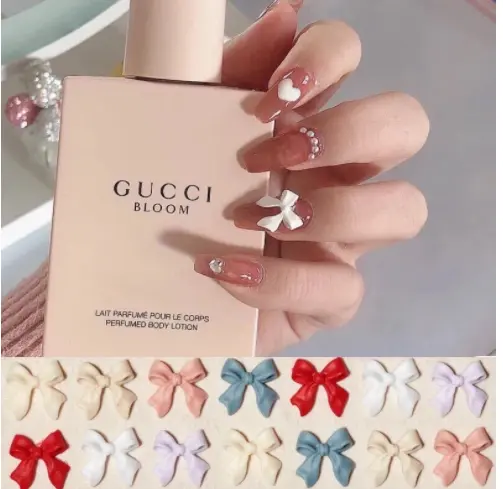 Charm nơ trang trí móng giá lẻ theo cái nhé a