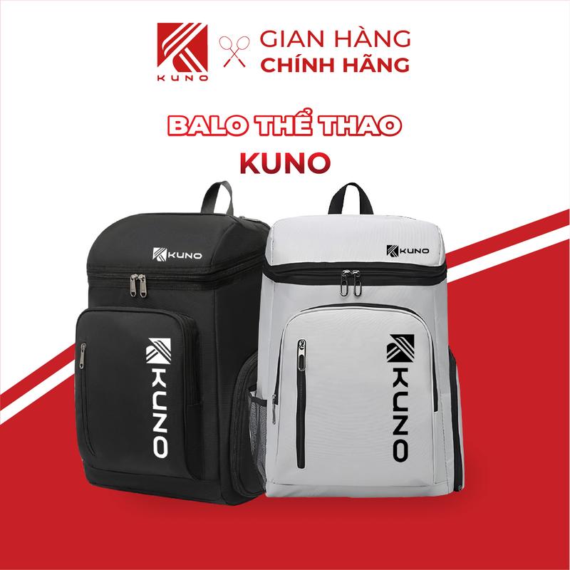 Balo Thể Thao KUNO Đựng Vợt Cầu Lông. Tennis , Du Lịch Đa Năng Tiện Lợi Chất Liệu Giầy Dặn , Thời Trang Siêu Bền Có Ngăn Để Giày Riêng Sport Nam Bag