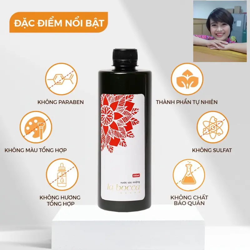 Nước súc miệng thảo dược, bớt hôi miệng, loại sạch mùi hôi loại 150ml #thaoduoc #thiennhien #labocca #hoimieng #viemloi 7