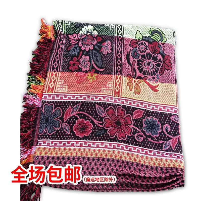 ผ้าห่มถัก Chenille แบบเก่า, เส้นด้ายฝ้ายพิเศษ, ผ้าห่มเตียง, ผ้าห่มผ้าขนหนู, กันลื่น, สากล, สไตล์ชาติพันธุ์วินเทจแบบเก่า