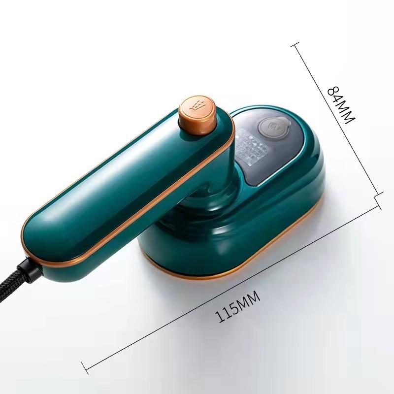 Bàn là hơi nước mini công suất 25W, bàn là cầm tay gia đình di động, đế xoay linh hoạt 360°, làm phẳng nếp nhăn quần áo dễ dàng, phù hợp cho áo sơ mi/váy/quần/áo thun