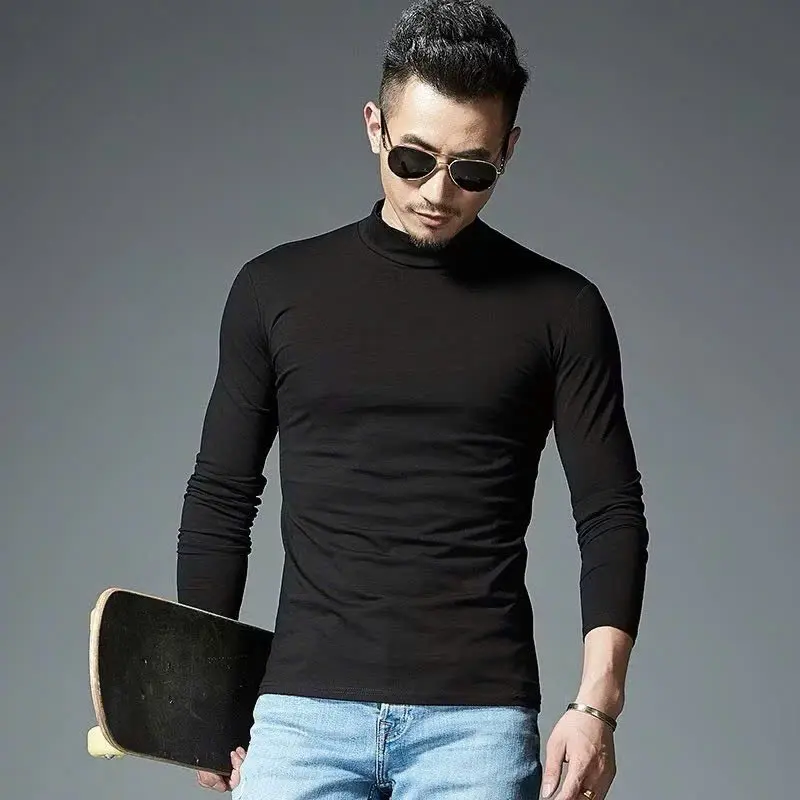 Combo 3 Áo Giữ Nhiệt Nam Lót Lông Cực Ấm Chất Thun Lạnh 4C Trắng Đen Xám 3