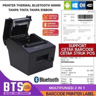 PRINTER BLUETOOTH AUTOCUTTER THERMAL KERTAS 80MM 2in1 MULTIFUNGSI 1