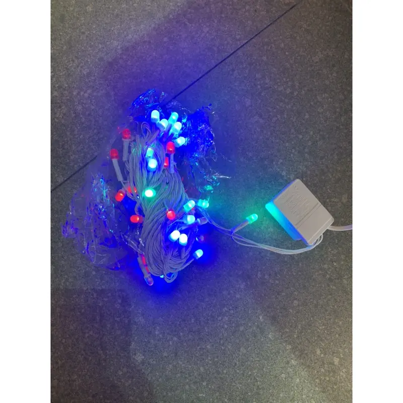 Đèn Led Nháy 50M Kim Cương, Dây Led 50M Trang Trí Tiểu Cảnh. 5