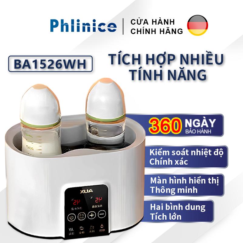 Máy hâm nóng sữa tiệt trùng bình sữa 2 trong 1 Máy ủ bảo quản sữa tự động kiểm soát chính xác nhiệt độ-Tiệt trùng bình sữa Bảo hành 12 tháng