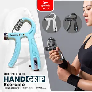 SPEEDS Handgrip 5-60kg Handgrip Stregthener Alat Latihan Cengkeraman Tangan Portabel Outdoor 011-4