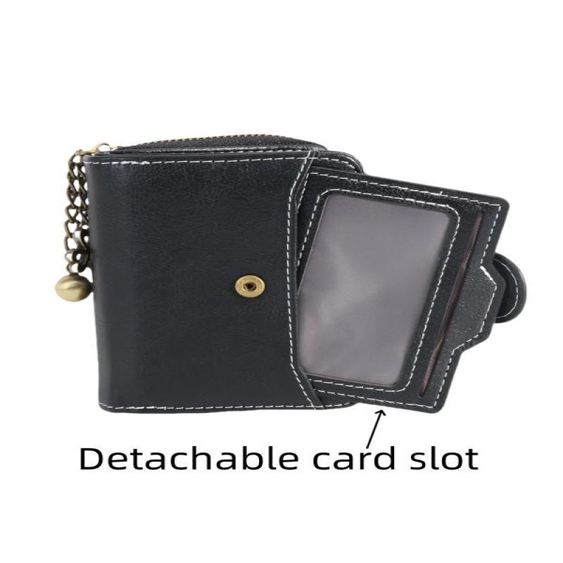 Women's Elegant Minimalist Short Wallet, All-match Trendy Mini Bifold Purse, Small Wallets, Gorgeous Card Holder for Daily Use As Birthday Gift, Girlfriend Gifts 2