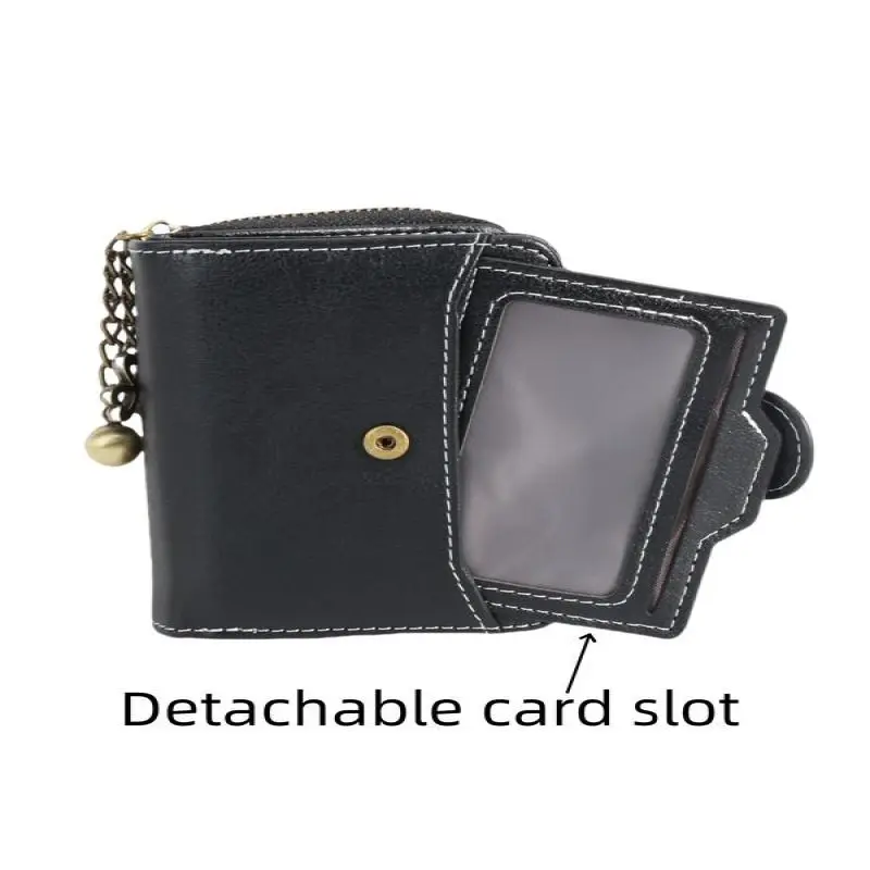 Women's Elegant Minimalist Short Wallet, All-match Trendy Mini Bifold Purse, Small Wallets, Gorgeous Card Holder for Daily Use As Birthday Gift, Girlfriend Gifts 2