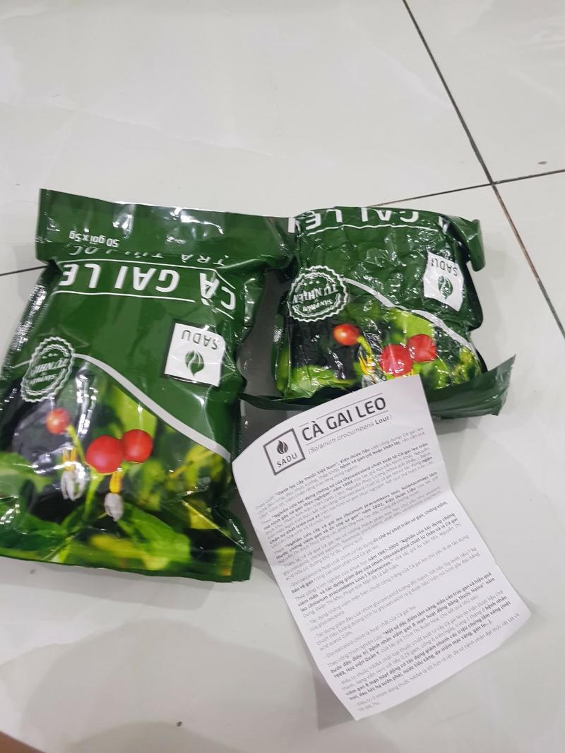 Product Introduction of Trà túi lọc Cà gai leo SaDu 1kg 4 bịch ( 200 túi lọc) Tặng 1 bịch trà diếp cá 100gr 3