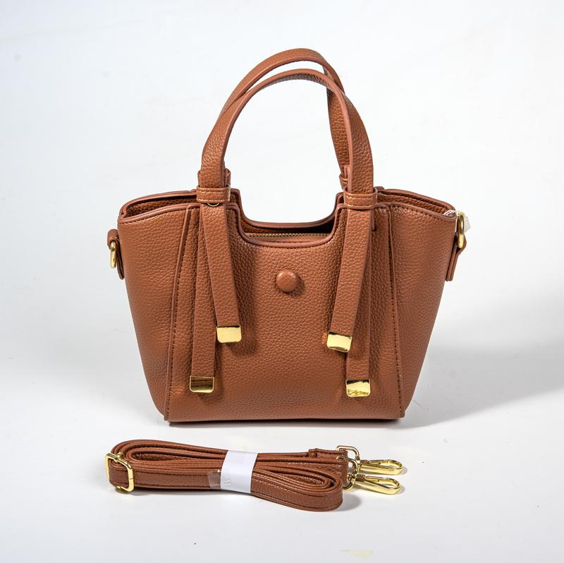 [LIVE - 8882] Túi Xách Nữ Da Mềm Thời Trang Quảng Châu Cao Cấp Chi Tiết Mạ Vàng Tặng Kèm Khăn Lụa bag 1