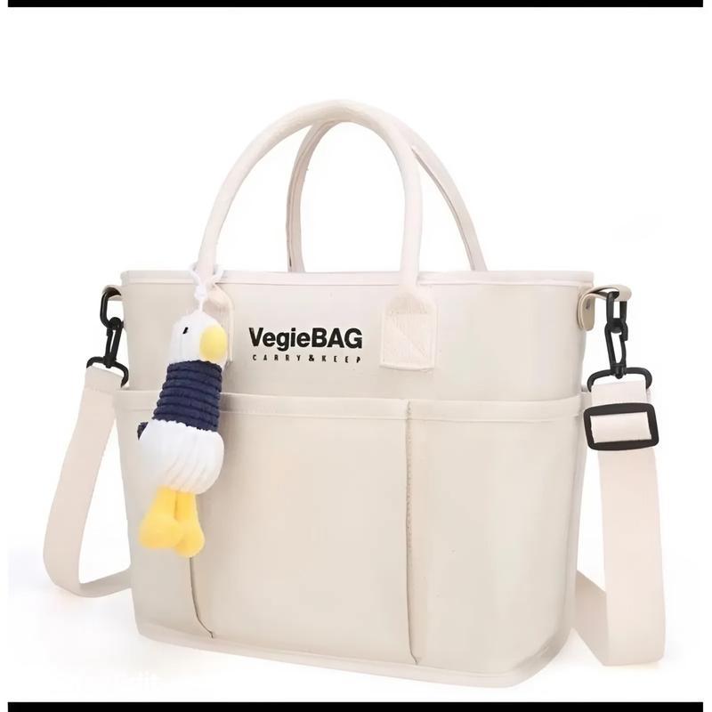  Túi Xách Bỉm Sữa Đa Năng VEGIEBAG Size Đại Phong Cách Hàn Quốc Dày Dặn Tiện Lợi Cho Mẹ 