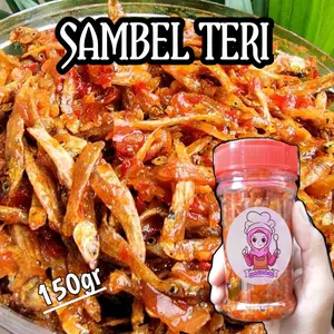 [150 GRAM] promo SAMBAL TERI BUNDA ALFI 2