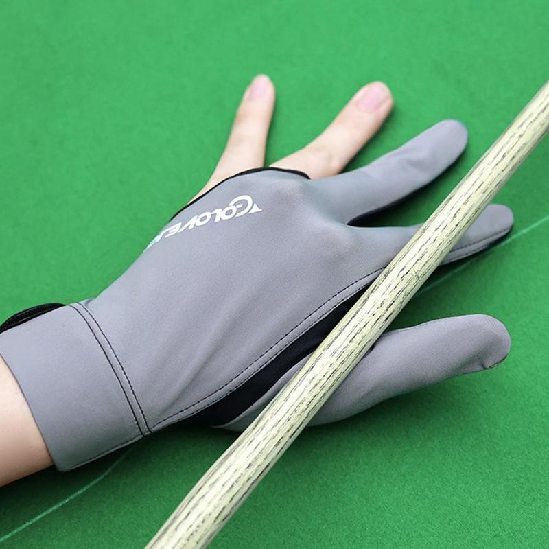 Product Introduction of Professional Pressure Billiards Gloves NonSlip Snooker Gloves with Three Fingers for Optimal G2A0 32
