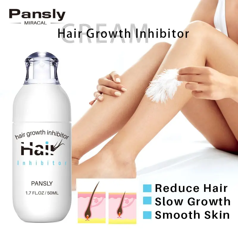 pansly hair inhibitor moisture cream 50ml penghambat atau memperlambat bulu
