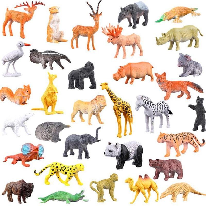 16Pcs/53Pcs Mainan Hewan Animal Besar / Animal Figurine / Sea Animal / Wild Animal 2