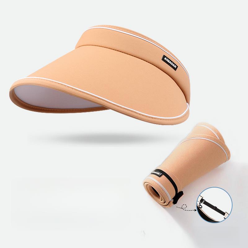Product Introduction of Mũ Chống Nắng Cho Nữ, Mũ lưỡi Trai Mặt, Mũ Chống Nắng, Rộng Vành, Thích Hợp Để Đạp Xe, Che Mặt, Mũ Hở Đầu, Lý Tưởng Cho Mùa Hè，Phụ nữ có thể điều chỉnh mở nắp chống tia cực tím rộng cạnh dài đa chức năng mùa hè Sun Shade Cap Unisex 9