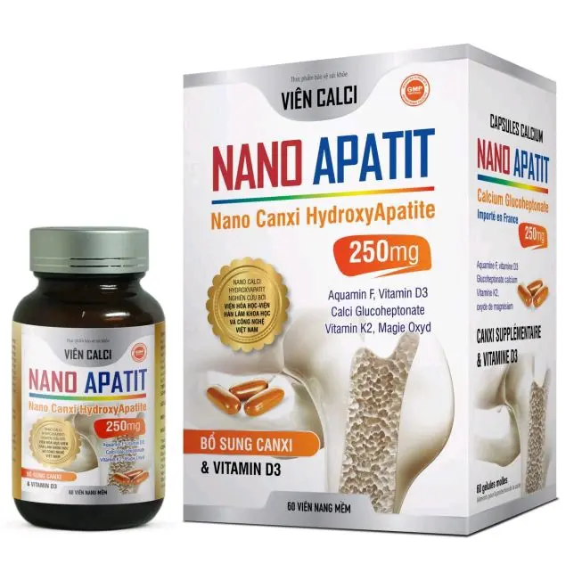 viên uống canxi nano apatit