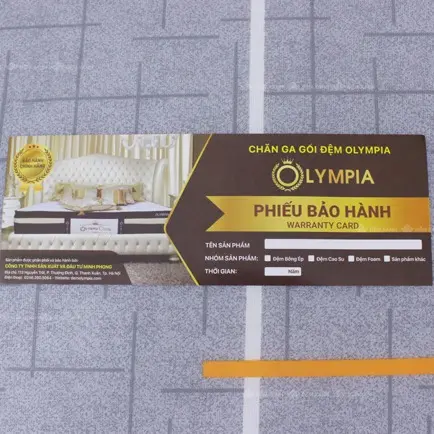 Đệm bông ép Olympia Gold lõi bông tinh khiết