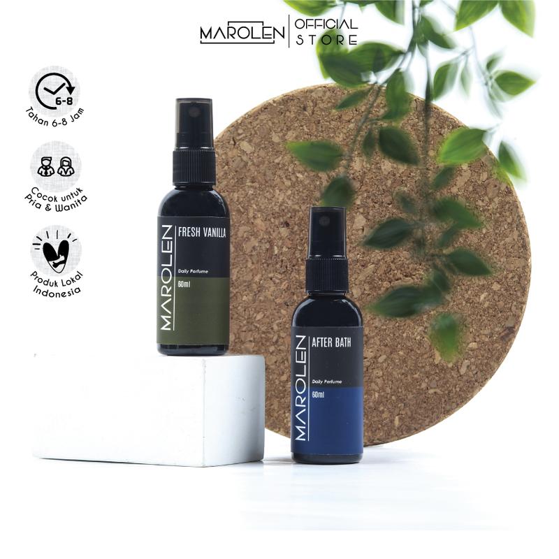 Marolen Daily Perfume - Paket Parfum After Bath + Fresh Vanilla 1