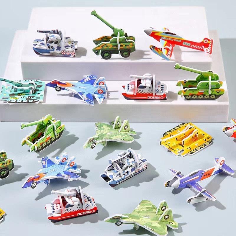 Product Introduction of Đồ Chơi ComBo 50 Bộ Ghép Hình 3D Cho Bé Lắp Ghép Động Vật, Khủng long, Máy Bay, Côn Trùng, Pokemon Giúp Trẻ Sáng Tạo, Tư Duy Logic 19