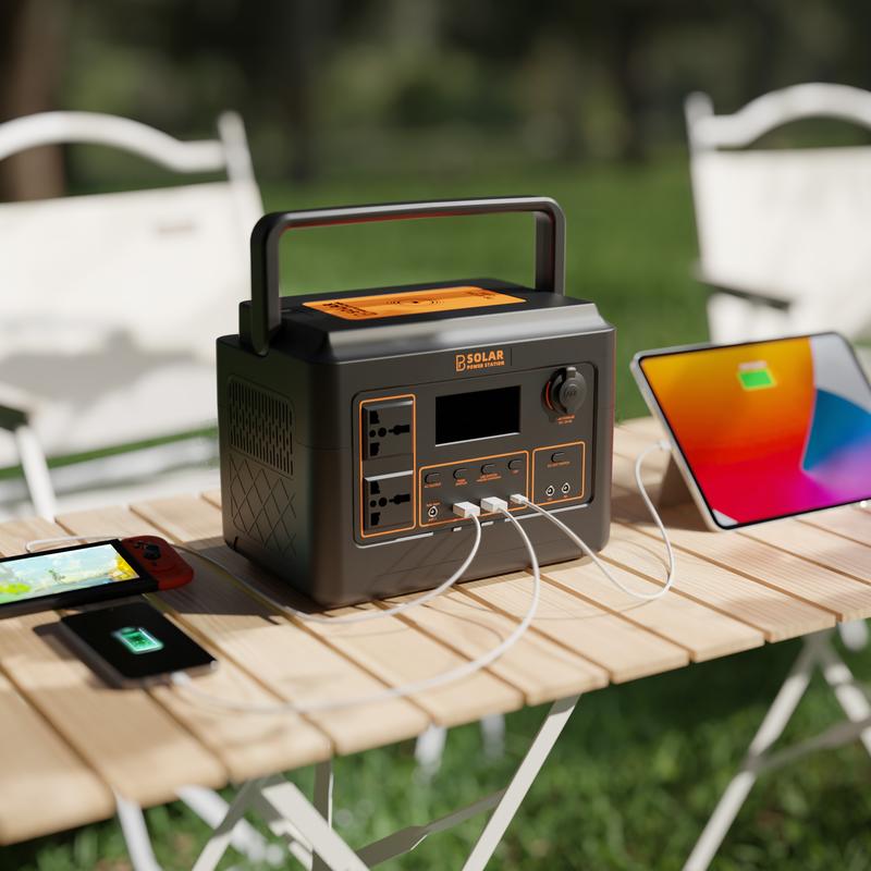 PBSOLAR Power Station Camping Power Box 200000MAH 600W 600WH - TikTok ...