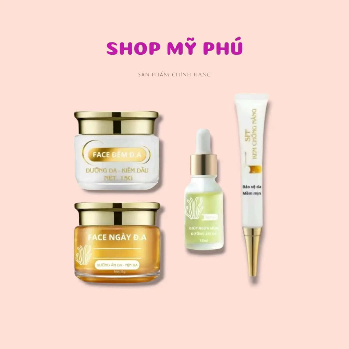 Kem face đông trùng hạ thảo dưỡng da làm đẹp da