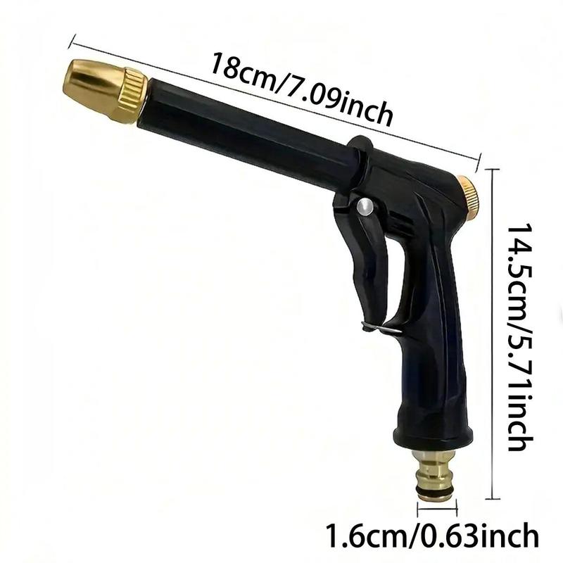 Car Wash Hose with Sprayer, Retractable Garden Hose with Multifunctional Sprayer, Adjustable Watering High Pressure Car Wash Tool 1