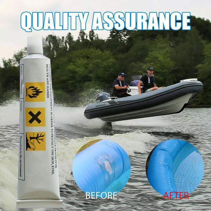 PVC Inflatable Glue Tape Repair Patch Glue Adhesive For Swimming Air Bed Pools Repairing Boat B3Q5 1