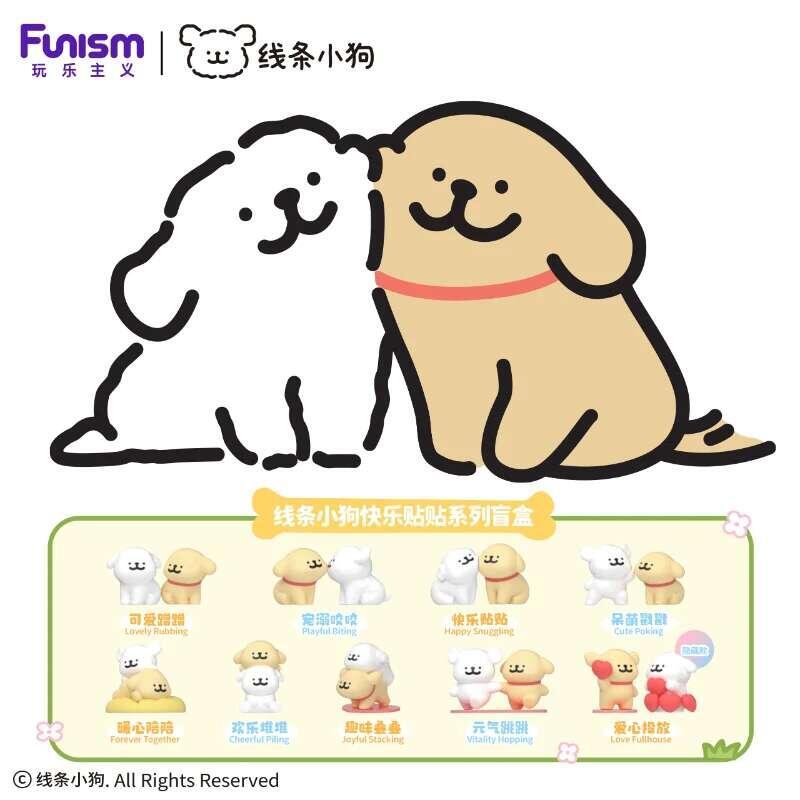 Maltese Happy Sng Series Hot Trend Playing Bd Boxes Cute Doll Mode Desktop Decorations Ornaments Toys Collection Gifts 0