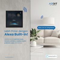 Gambar ARBIT Smart Home Control Panel 4 inch with Voice Assistant Alexa built in Tuya Gateway Hub Bluetooth Tuya dari ARBIT Smart Home Kota Administrasi Jakarta Barat 5 Tokopedia