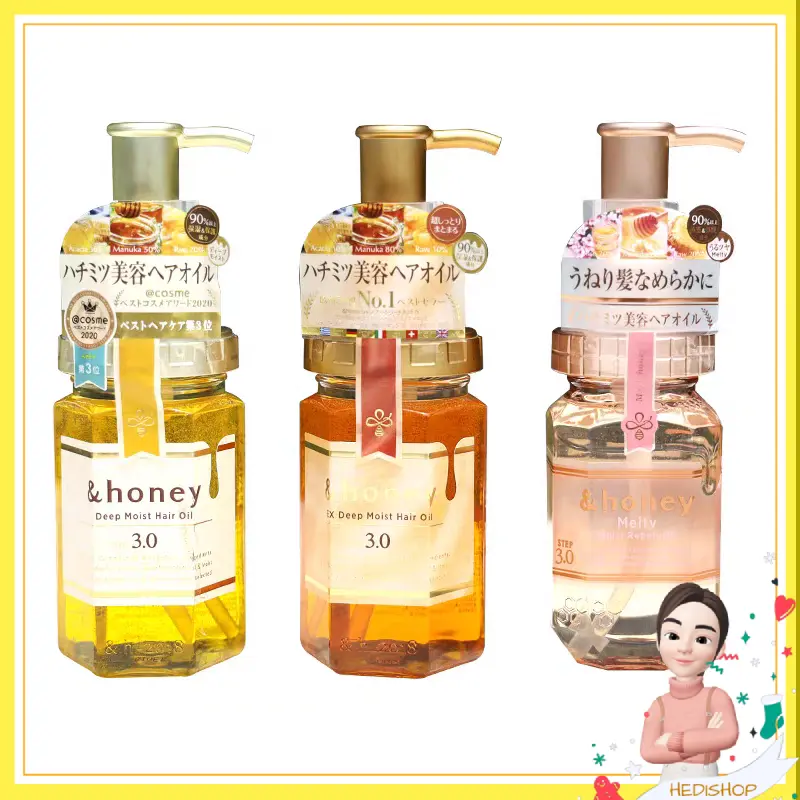 &HONEY Deep Moist Hair Oil 100ml step 3.0 2