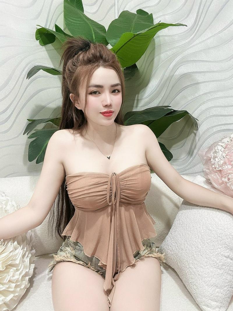 Product Introduction of Áo lưới  xòe lai nhọn có dây rút  - nd 6