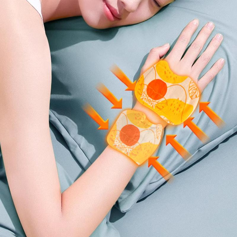 Conilii 10Pcs Hand Warming Patch Wearable Self-Heating Non-adhesive Outdoor Winter Cold Weather Kids Adults Students Hand Heating Pad Wrap 1