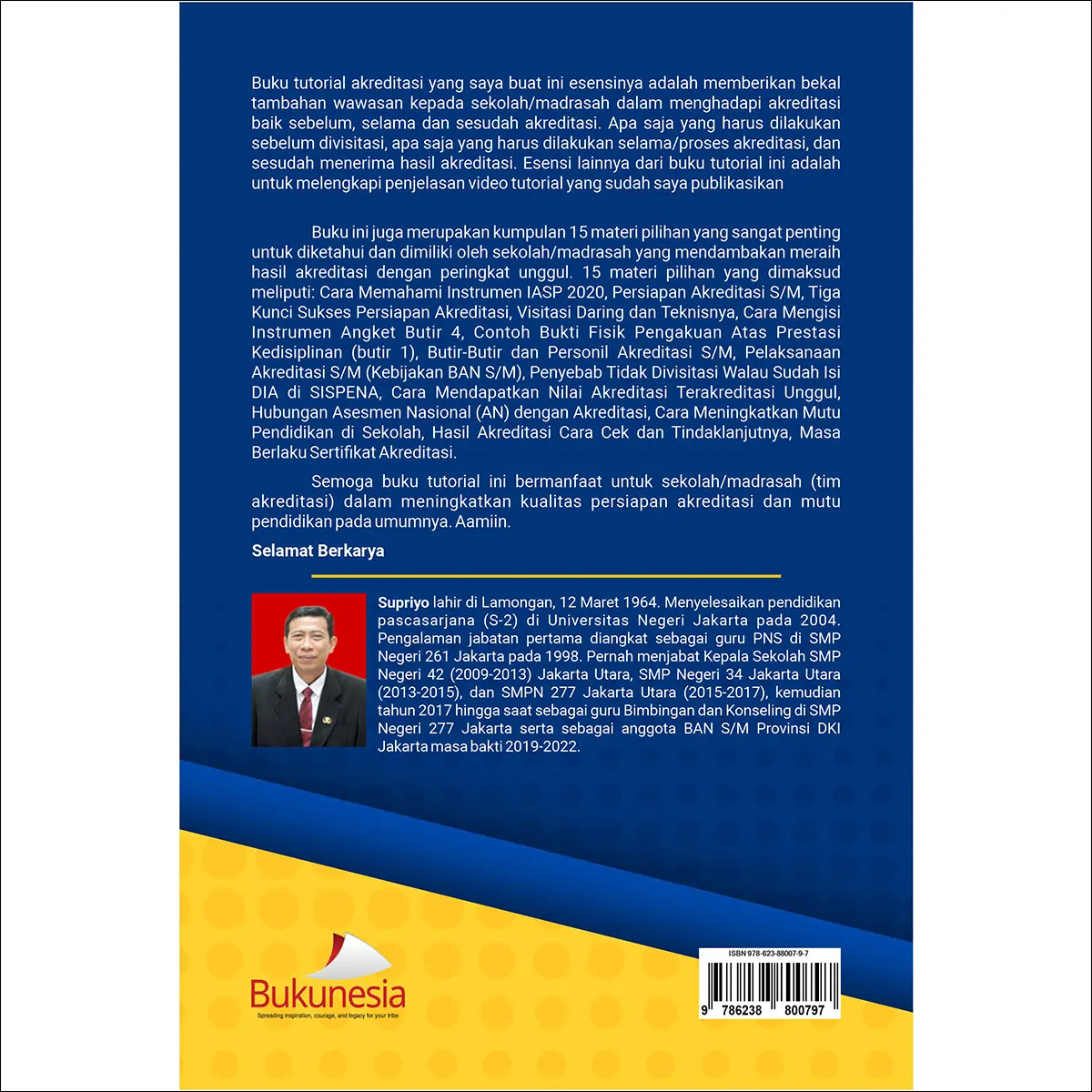 Buku Pendidikan - Tutorial Akreditasi Sekolah/Madrasah (Bukunesia)
