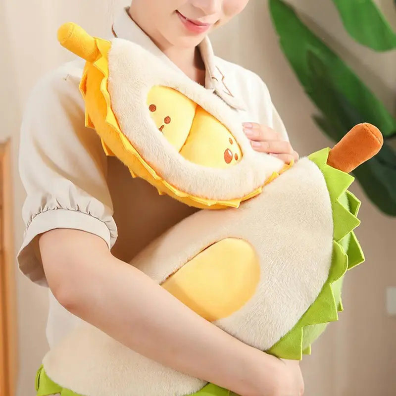 Búp Bê sầu riêng, Đồ Chơi Nhồi Bông Giải Nén Sáng Tạo Mô Phỏng, Có Thể Xé Và Có Thể Tháo Rời, Búp Bê Trái Cây 2