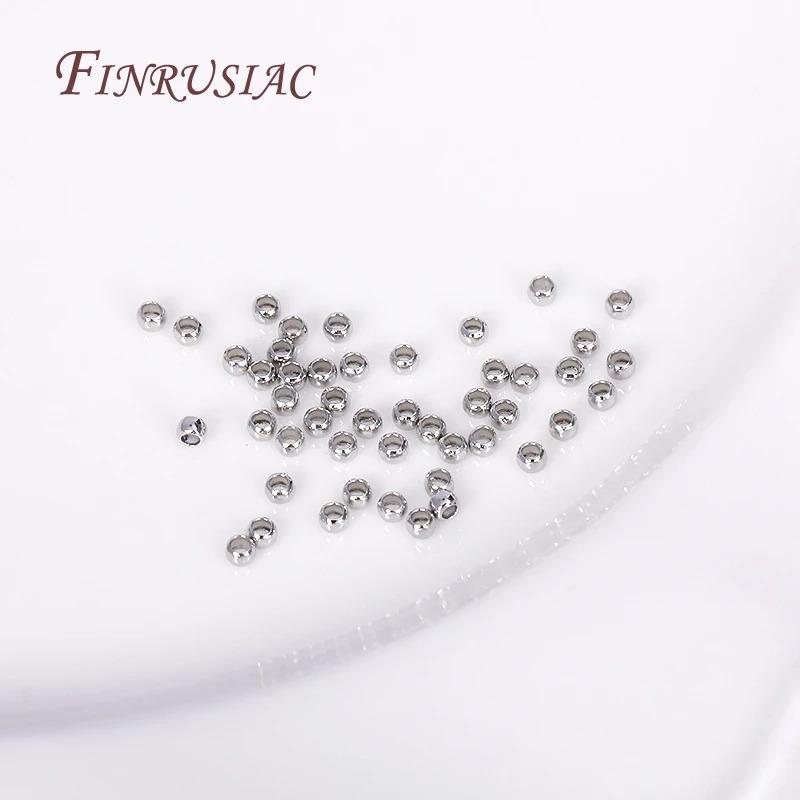 Product Introduction of High Quality Cylindrical Tube Crimp End Bead For Jewellery Making Supplies Wholesale 14K/18K Gold Plated 2mm Tube Crimp Beads 28