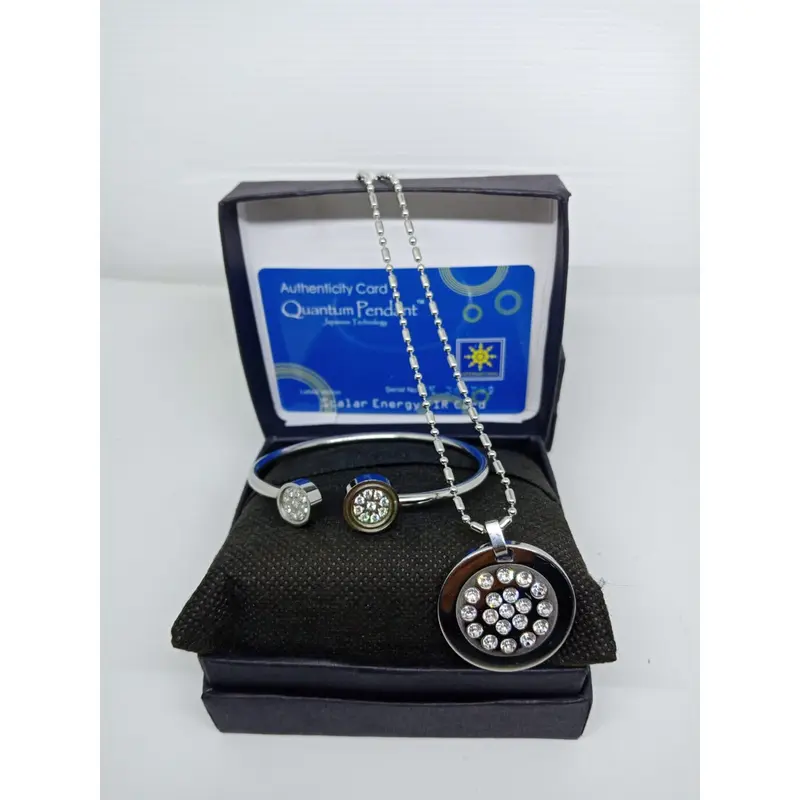 KALUNG KESEHATAN PRIA WANITA ANTI VIRUS MODEL MCILSW FREE BOX DAN SERTIFIKAT SET KY01 0
