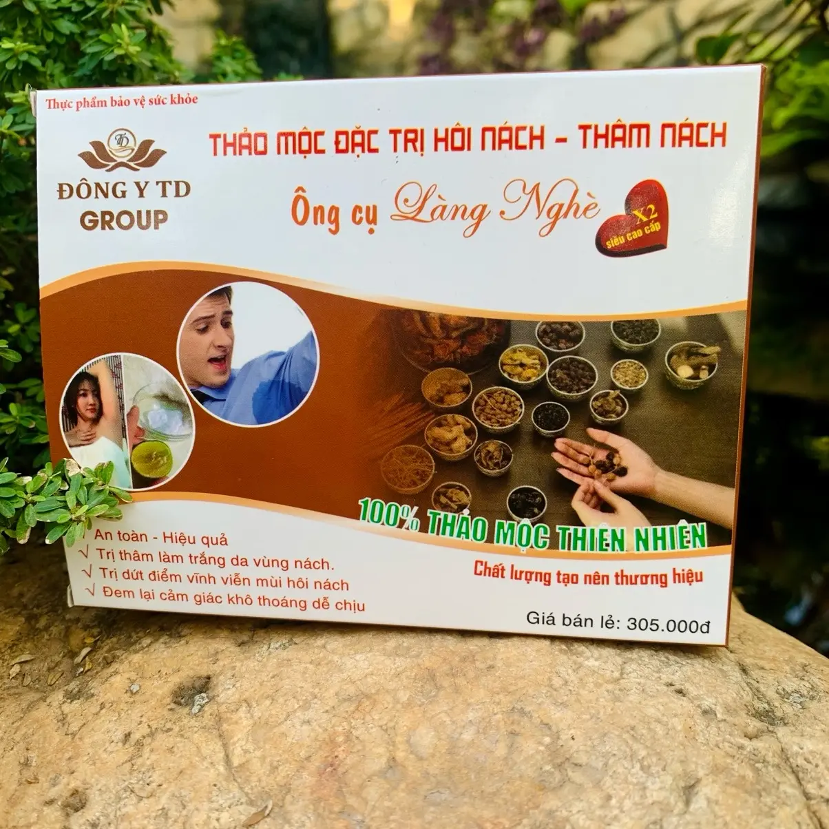 Thảo mộc hôi nách thâm nách Ông cụ làng nghè