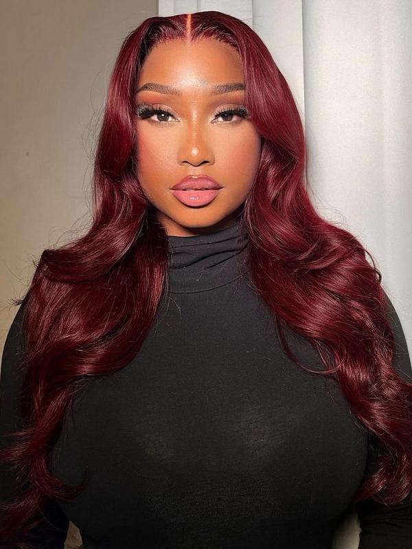 30 Inch Long Wavy Synthetic Wigs for Women, Gorgeous Fluffy Wigs without Bangs, Heat Resistant Synthetic Lace Front Wigs for Party, Daily Use 6