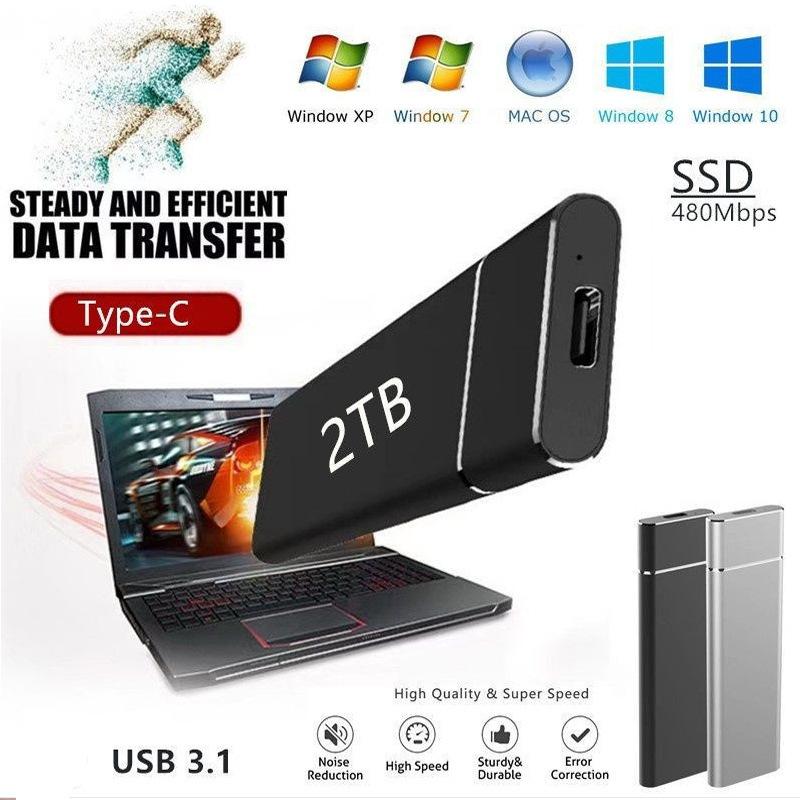 Product Introduction of Cross-Border Wholesale Mobile Hard Drive 16TB Solid State U Disk Cross-Border Expansion Upgrade 4TB 8TB Portable Mobile Solid State Drive 5